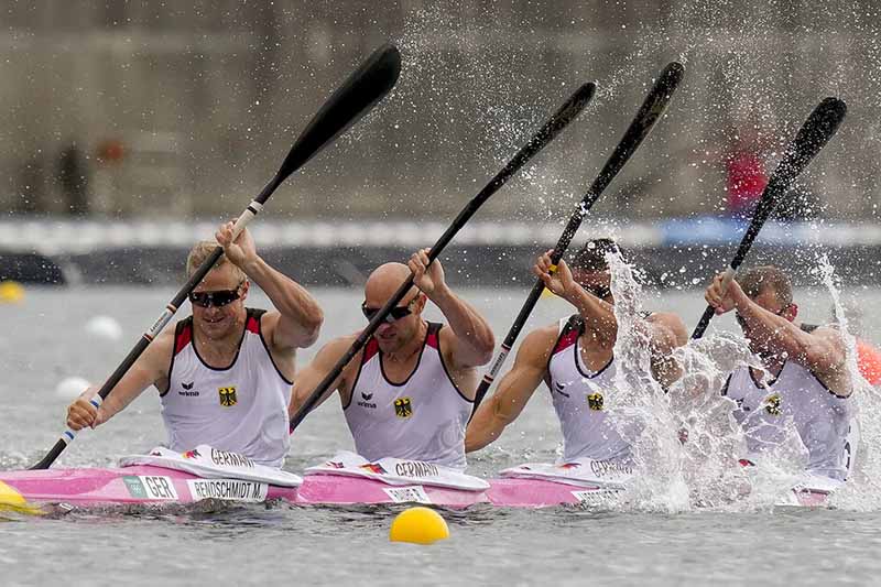 Tokyo Olympics: Germany wins gold in men’s kayak four 500m