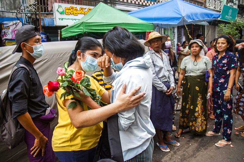 Myanmar protest deaths reach 320 as US, UK, impose sanctions