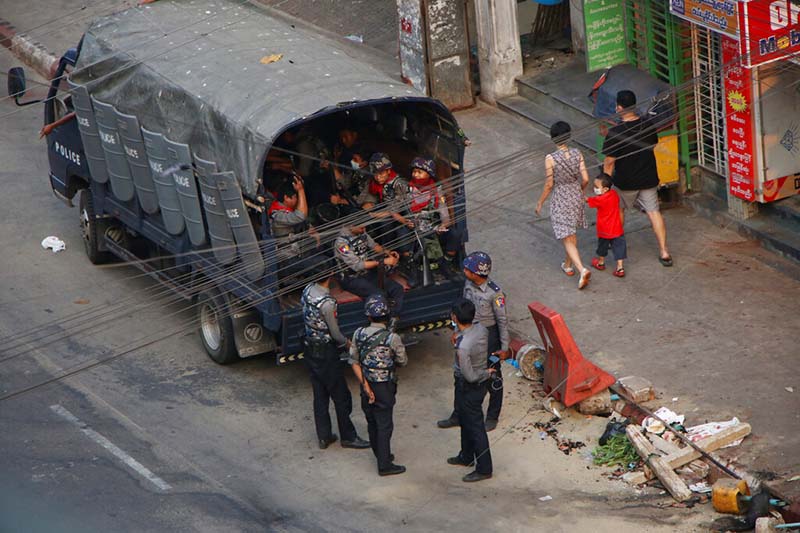 Reacting to bloody coup, US suspends trade deal with Myanmar