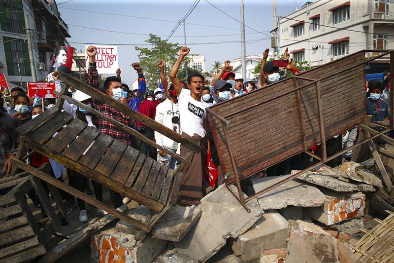 Fatalities reported as Myanmar police intensify use of force