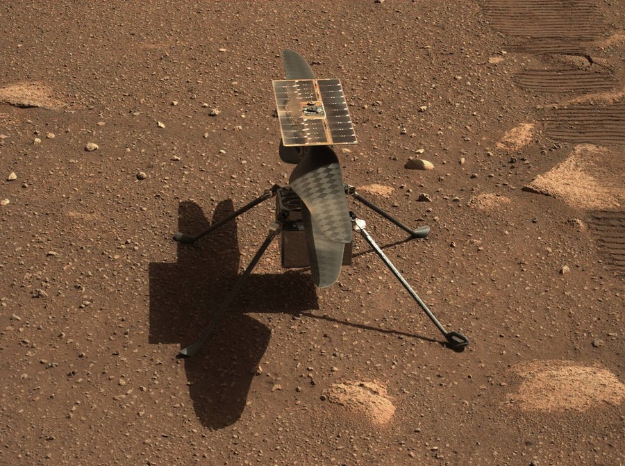 NASA Mars helicopter heard humming through planet’s thin air