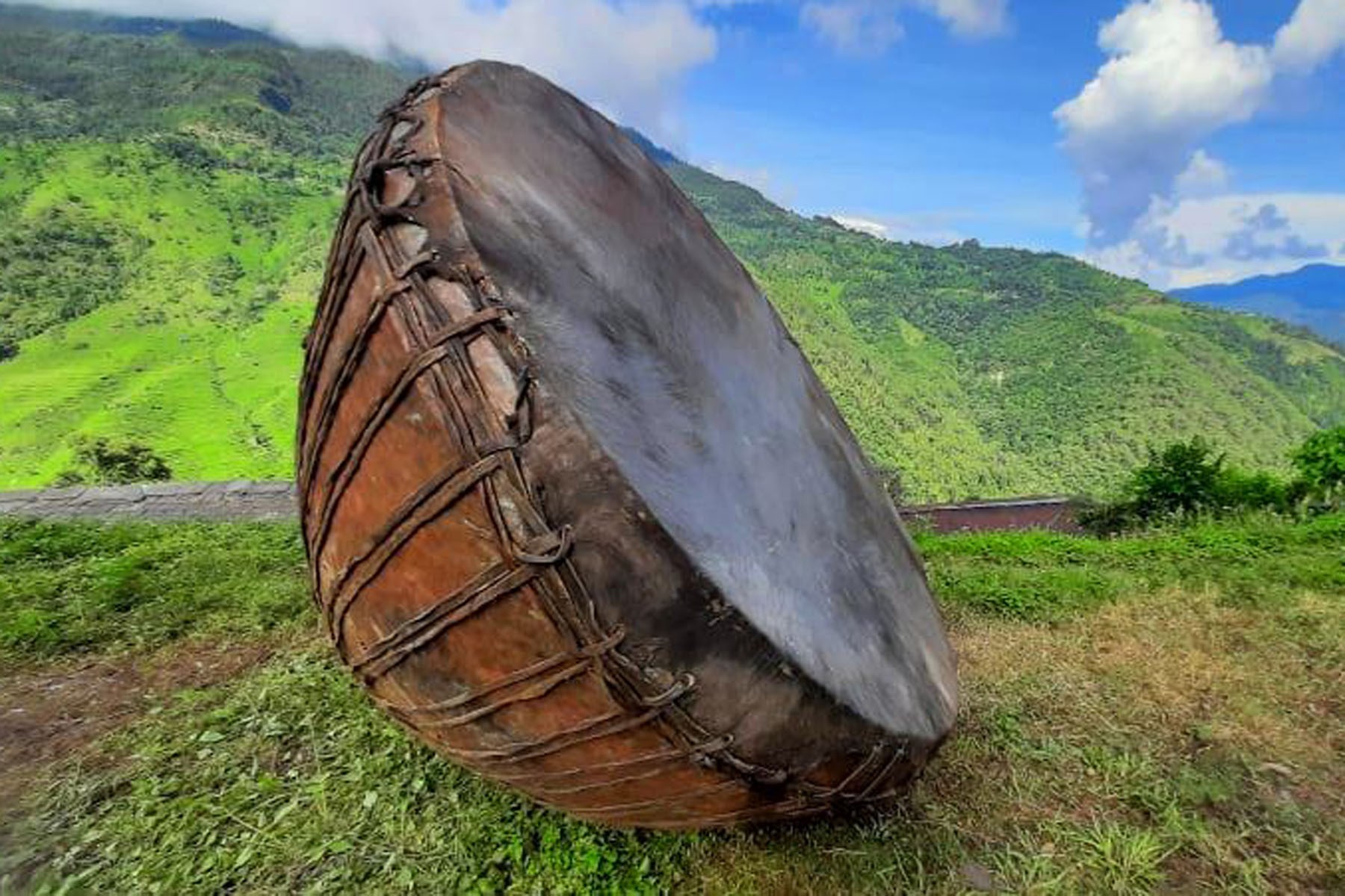 280-kg Nagara drum inaugurated in Baglung