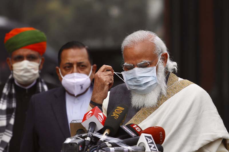 India’s virus surge damages Modi’s image of competence