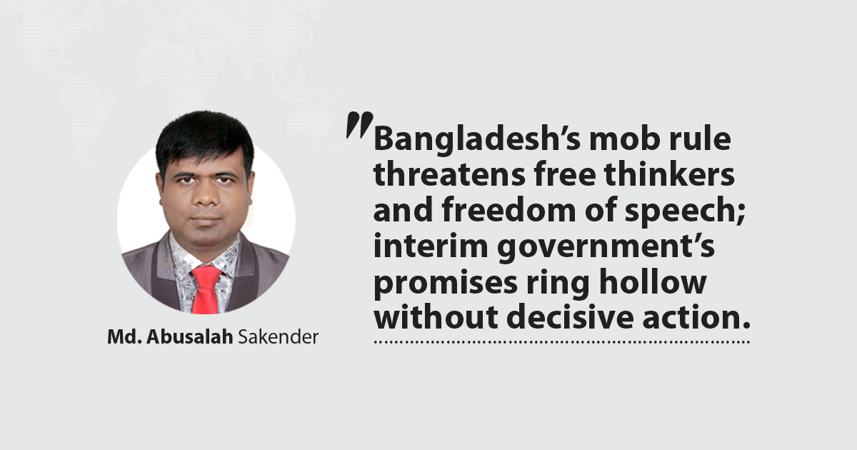 Mobocracy in Bangladesh: Freedom of Speech Under Threat