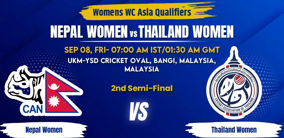 ICC Women’s T20 World Cup Asia Qualifier: Nepal vs Thailand