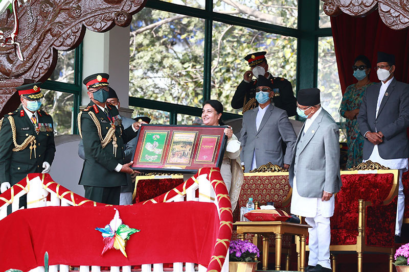 Nepali Army Day observed with military parade