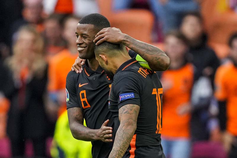 Netherlands beat North Macedonia 3-0 at Euro 2020