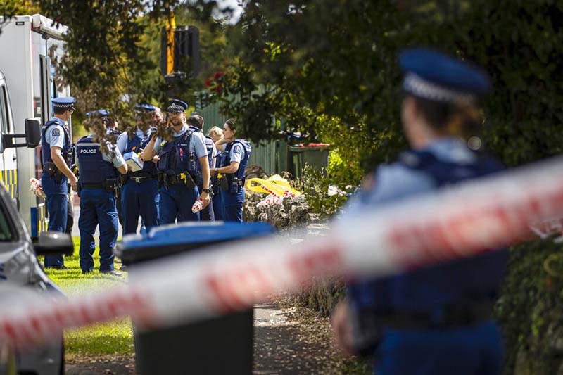 2 killed, 1 badly injured after stabbing at New Zealand home