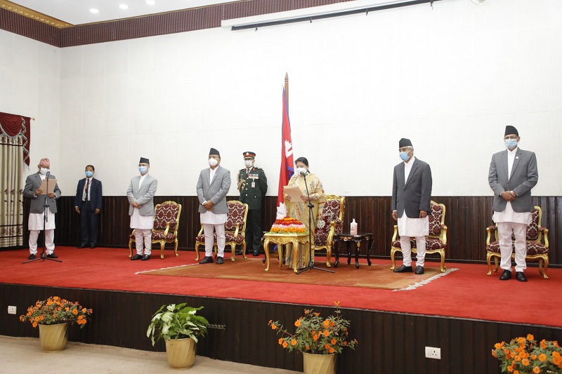 Karnali’s new minister take oath