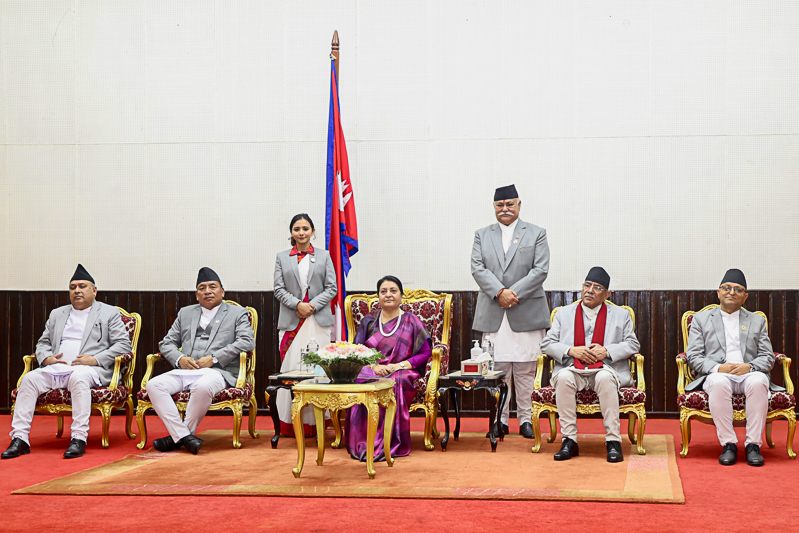 In pics: Newly appointed ministers take oath