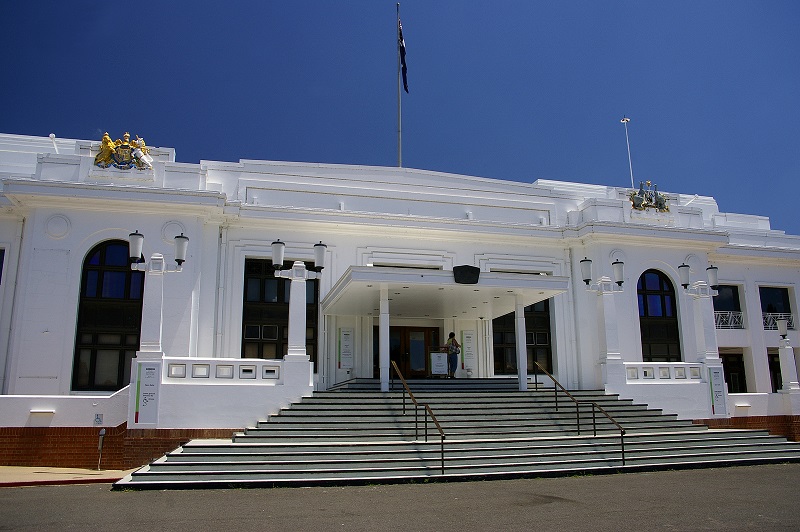 Australia’s Old Parliament House damaged by fire