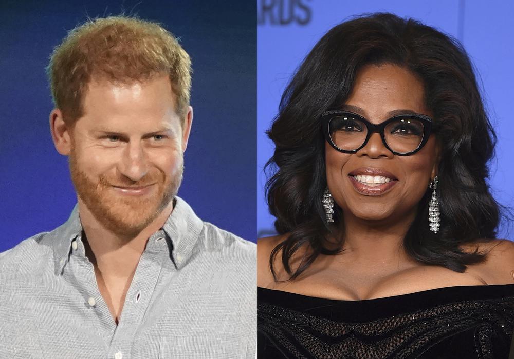 ‘I was afraid’: Prince Harry, Oprah discuss mental health