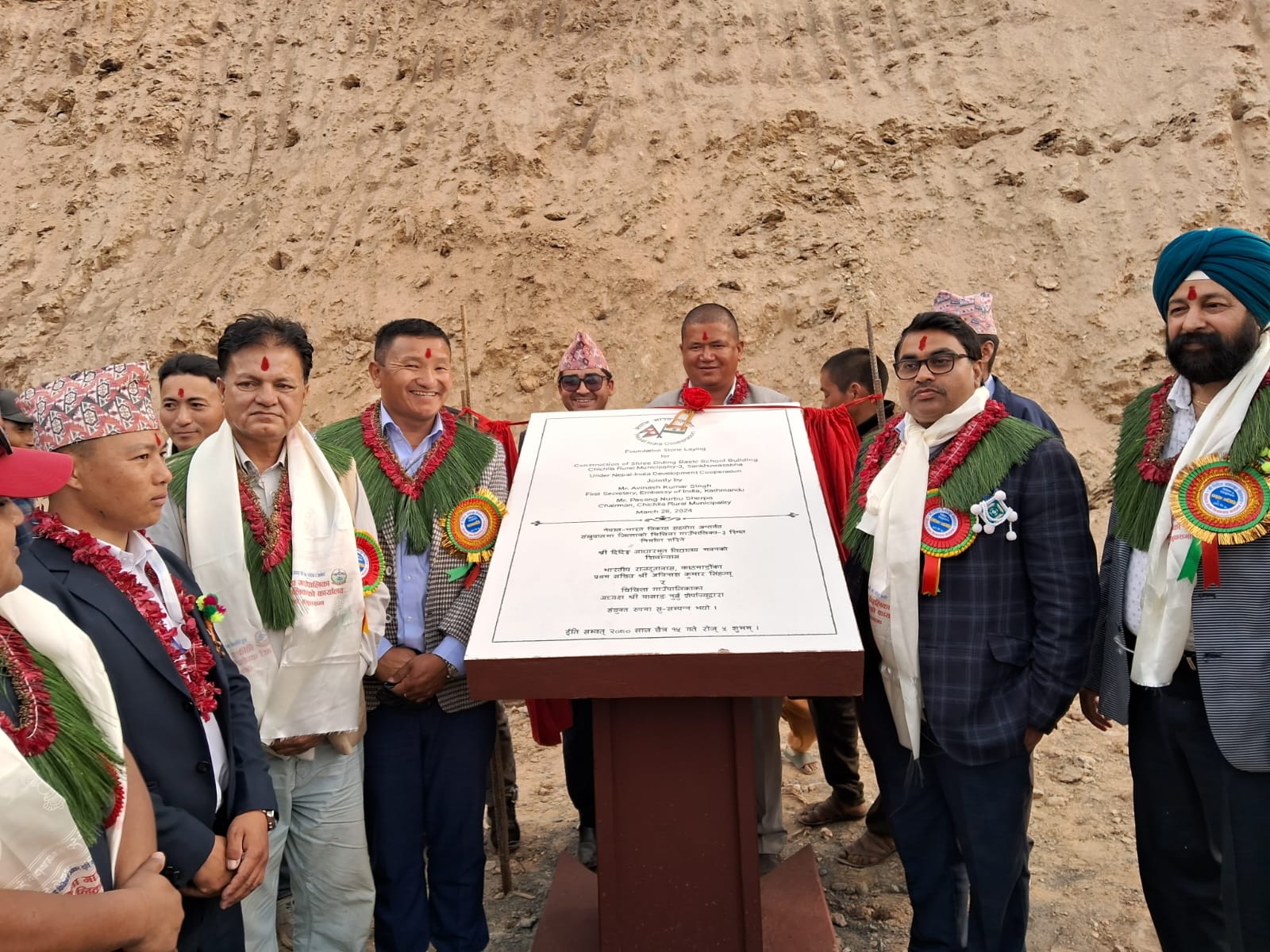 India laid foundation stone to build High Impact Community Development Project

in Sankhuwasabha