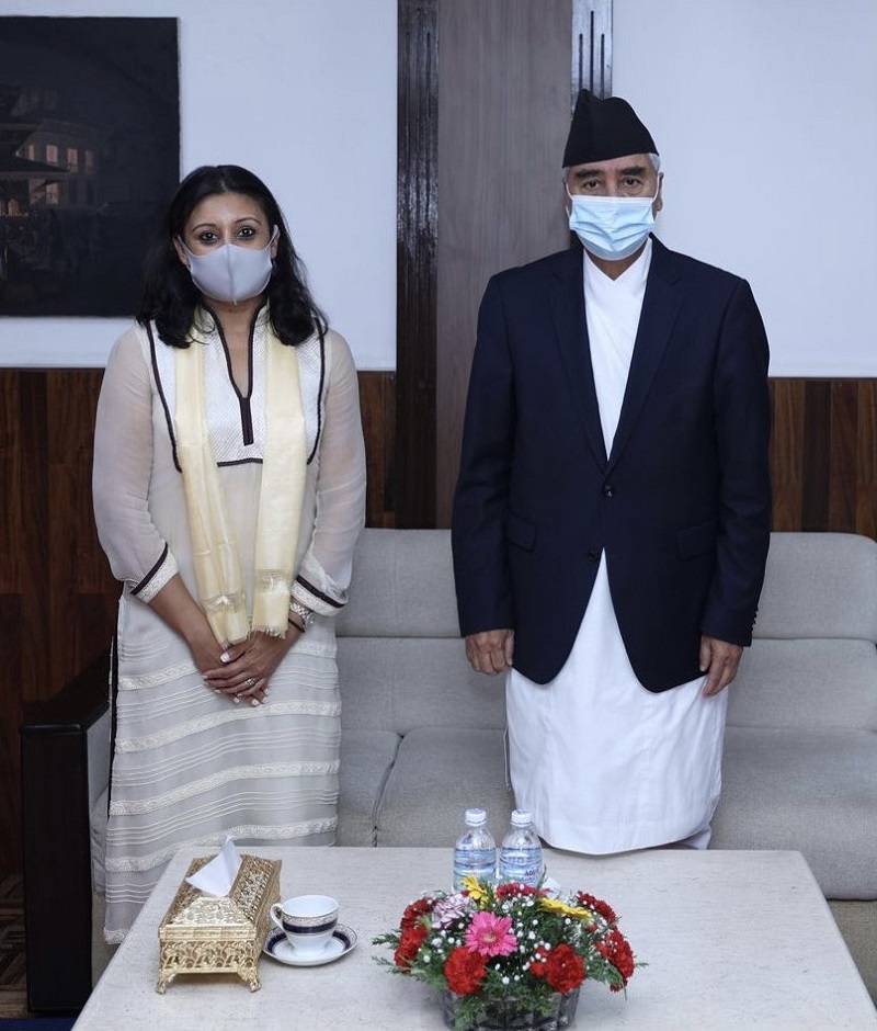 PM Deuba, MCC VP Sumar discuss MCC