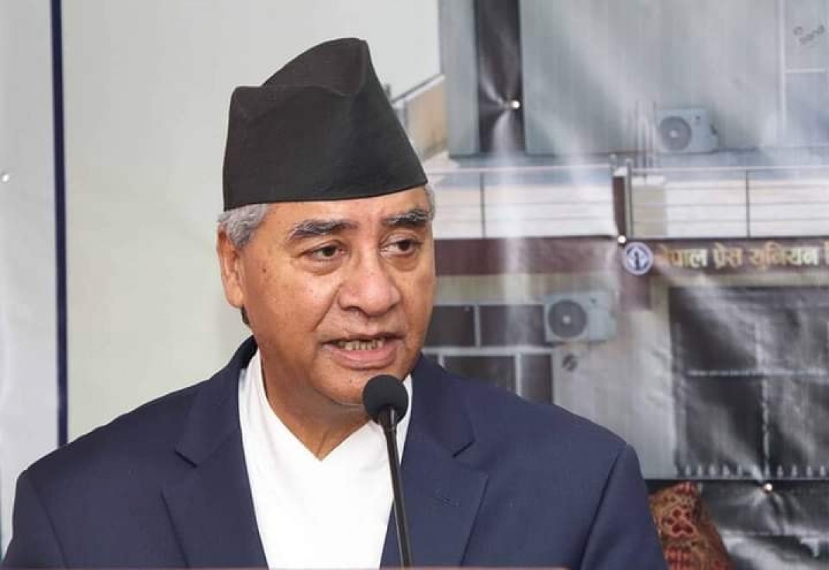 Prime Minister Deuba expresses grief over Giri’s death