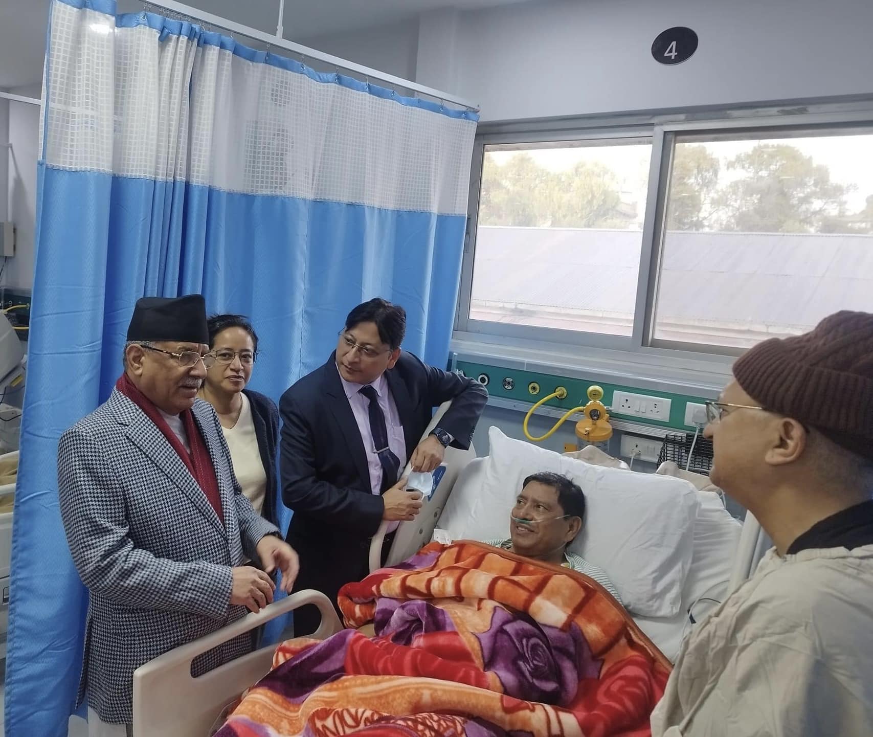 DPM Shrestha undergoes angioplasty surgery, health condition normal