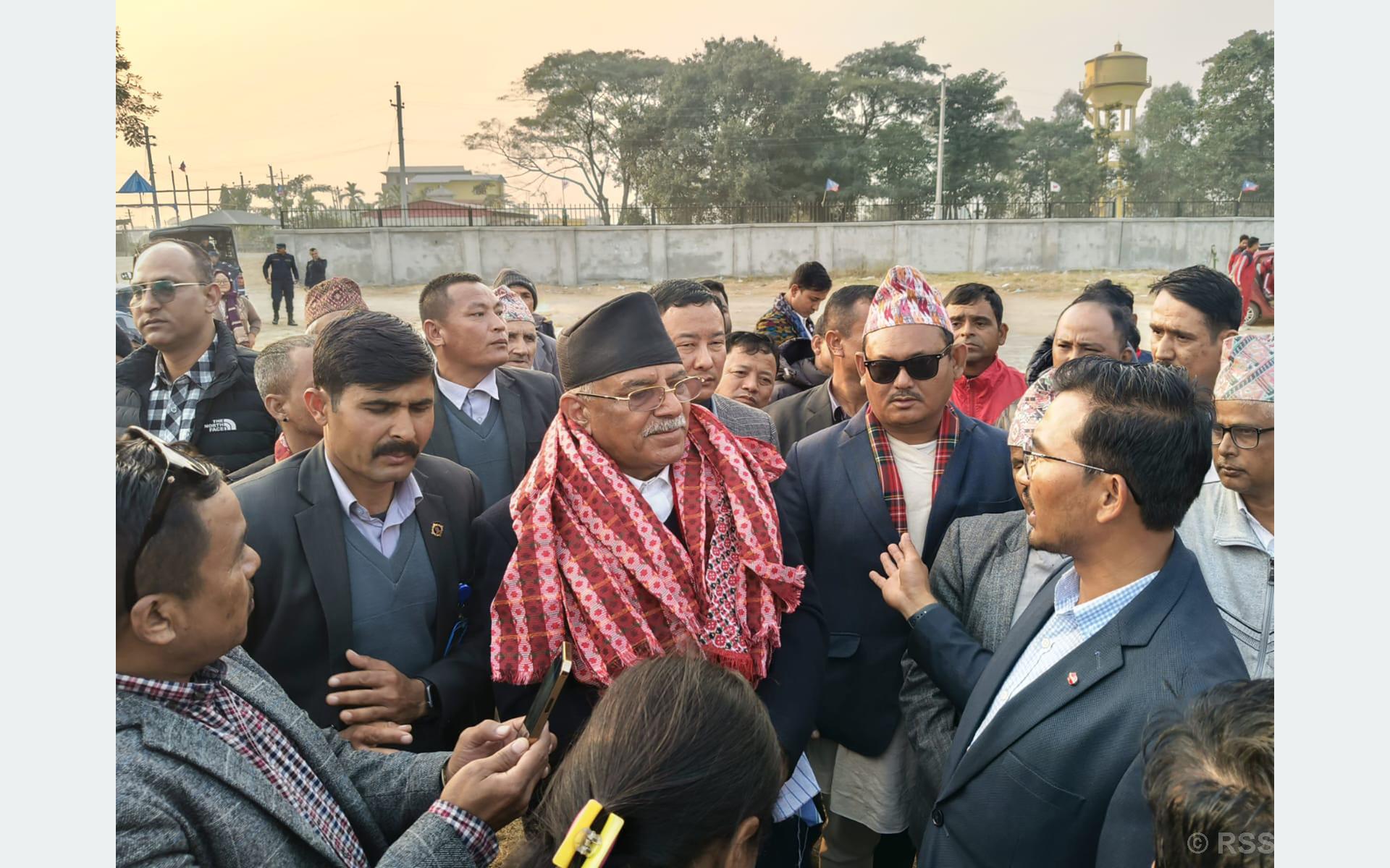 People’s trust towards Maoist Centre increasing: Chair Dahal