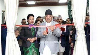 PM Dahal shifts to new office in Singha Durbar