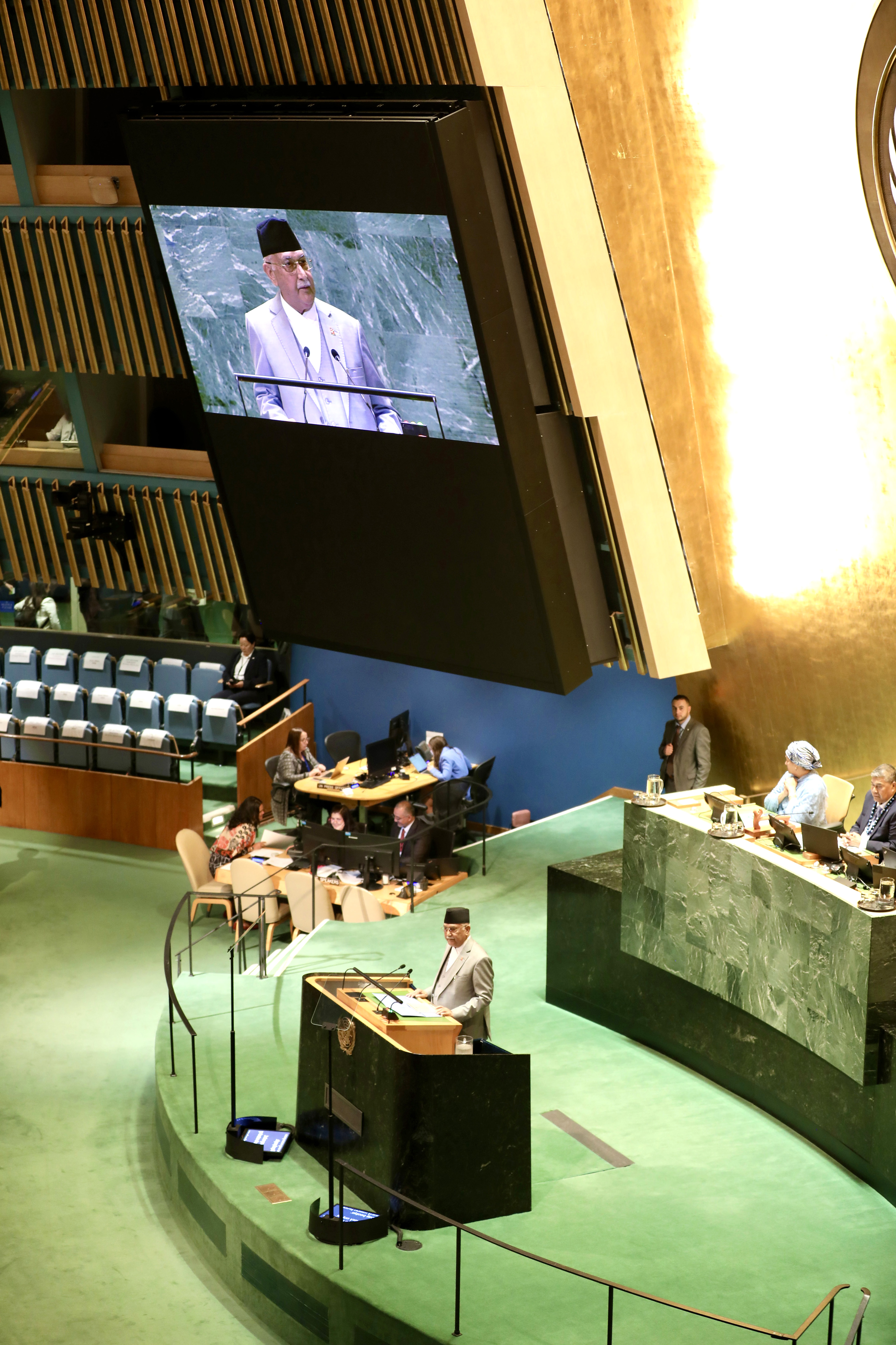 Full text of statement delivered by PM Oli at 79th UNGA