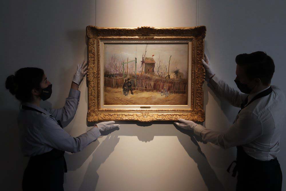 Rarely seen Van Gogh painting exhibited ahead of auction