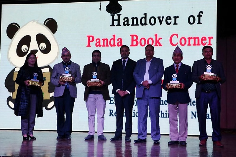 China hand over ‘Panda Book Corner’ to 5 schools