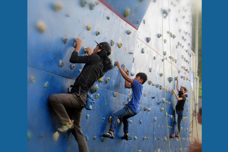 Nepal’s first climbing centre reopened amid pandemic