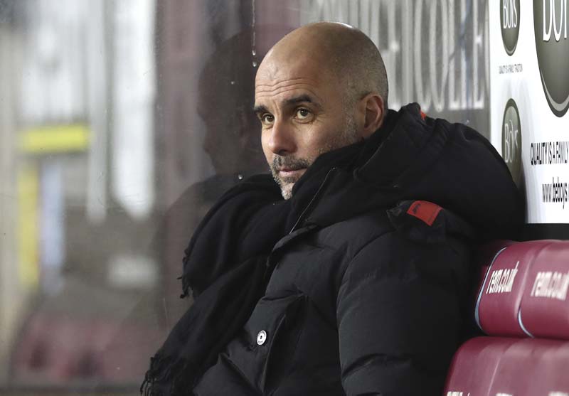 Guardiola worried virus cases in soccer could soar in March