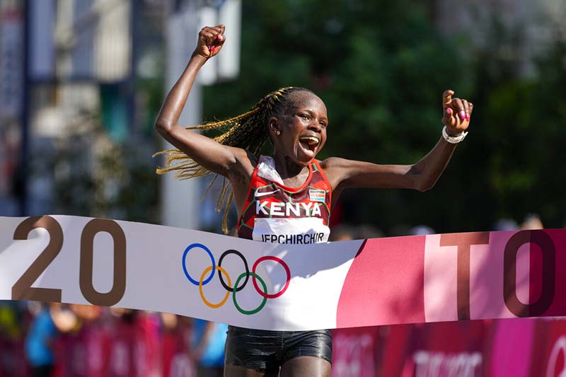 Jepchirchir beats heat in Sapporo, win Olympic marathon