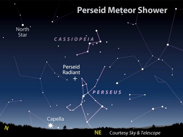 Perseid meteor shower to be visible from August 11