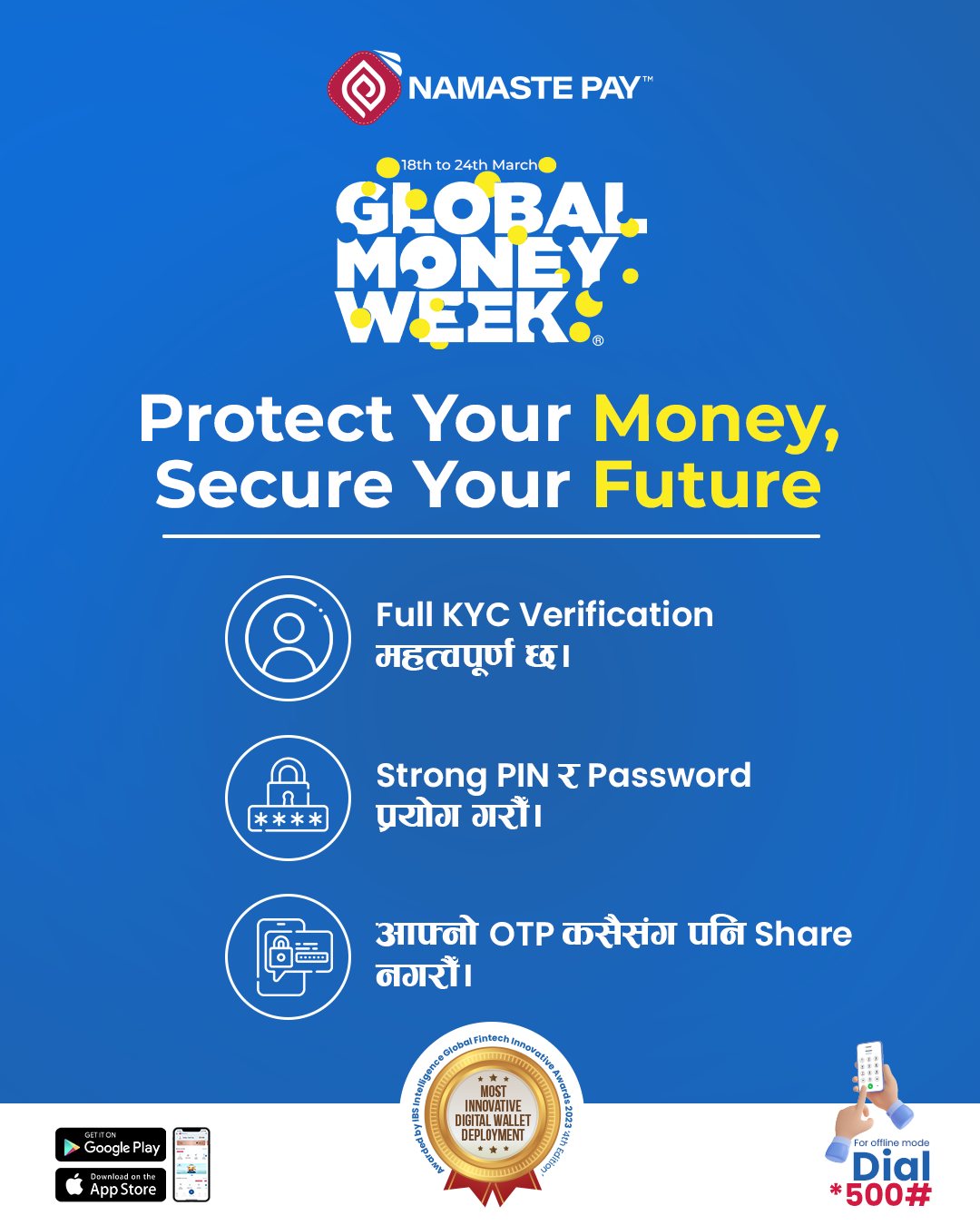 Namaste Pay successfully conducted different activities on Global Money Week 2024