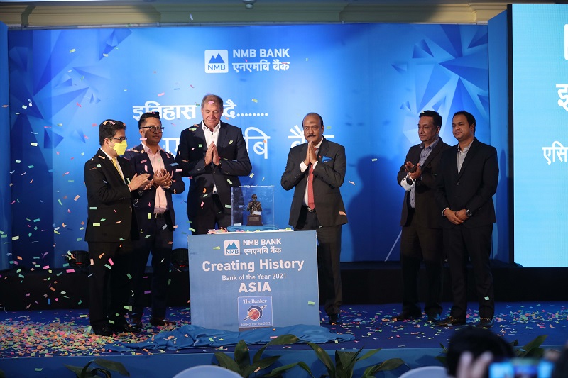 NMB: Bank of the Year Asia & Bank of the Year Nepal