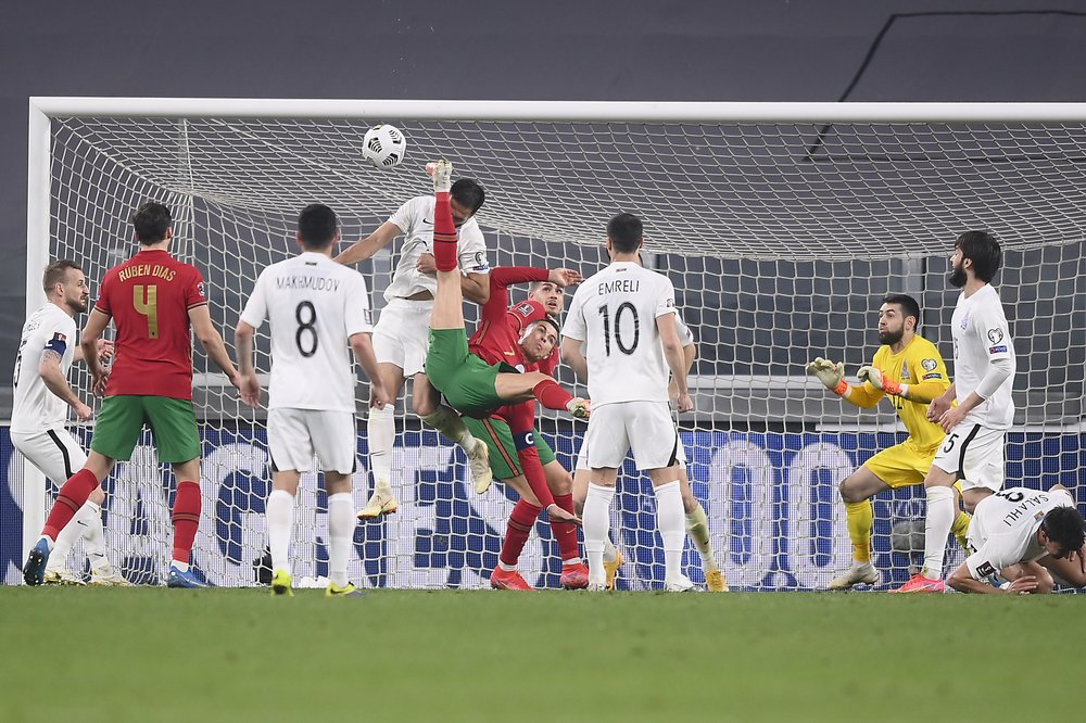 Ronaldo scoreless as Portugal tops Azerbaijan 1-0 in Group A