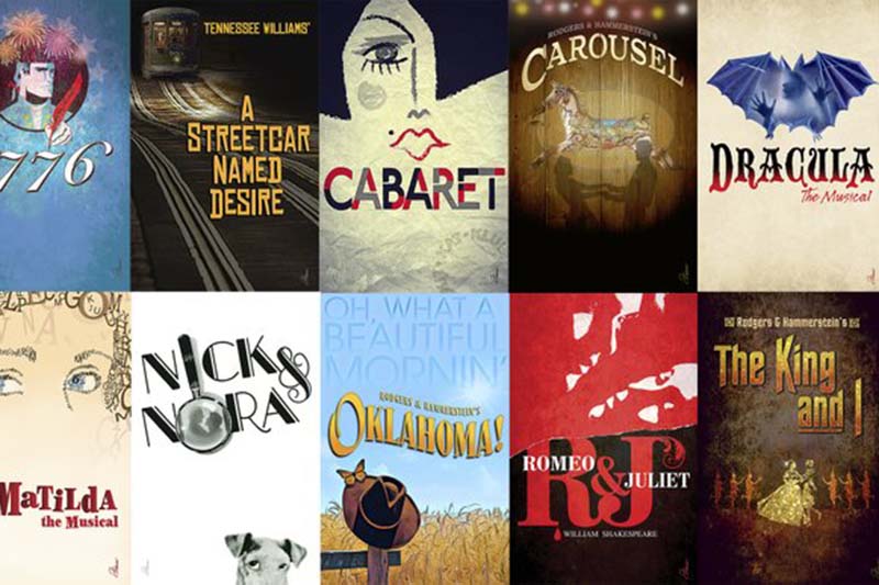 Rejected Broadway posters on sale to help theater community