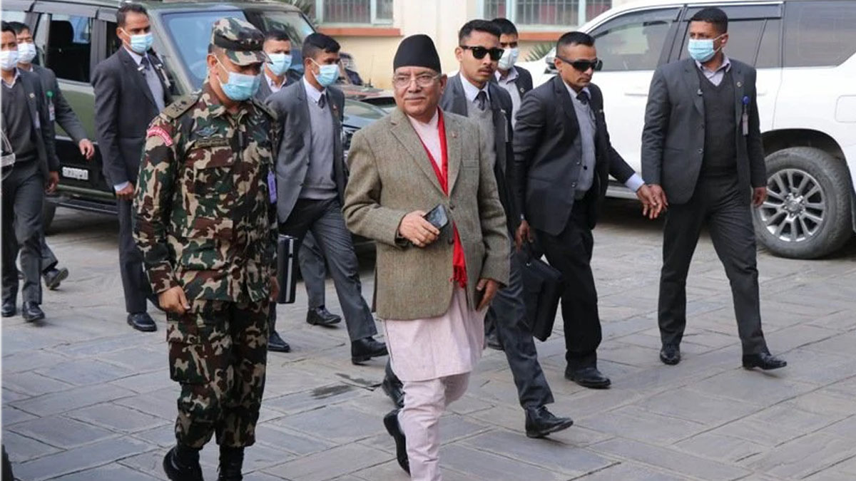 PM Dahal off to inspect flood, landslide-hit districts