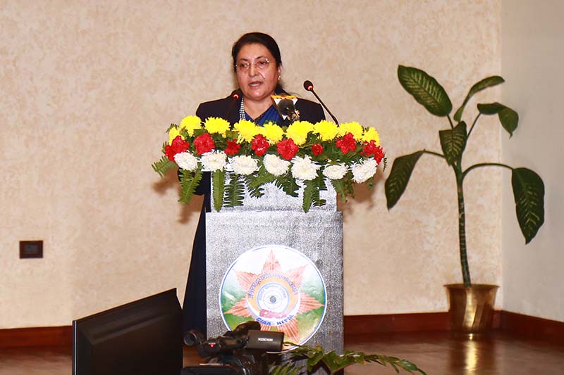 President Bhandari expresses gratitude to China for vaccine cooperation