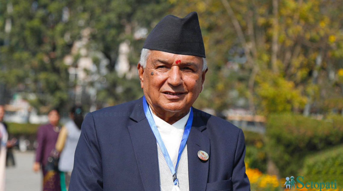 President Paudel’s health condition in a normal state