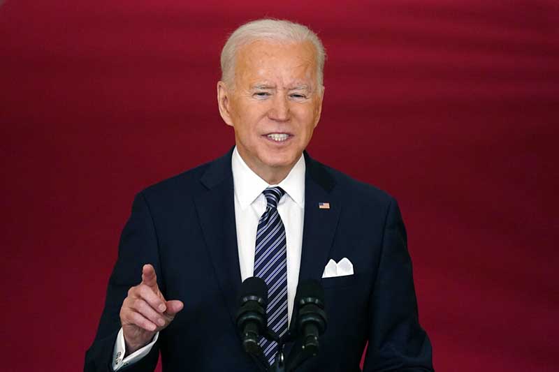 Biden aims for quicker shots, ‘independence from this virus’