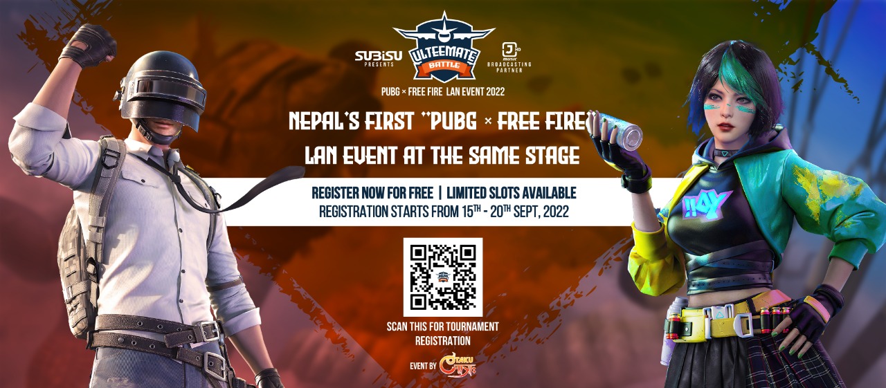 Nepal’s first PUBG and Freefire competition