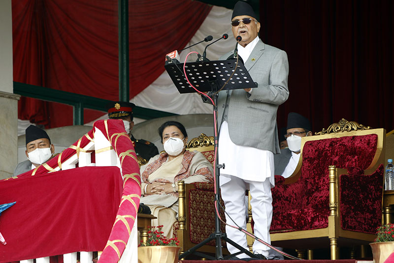 PM Oli directs NA to produce necessary goods and make Nepal self-reliant