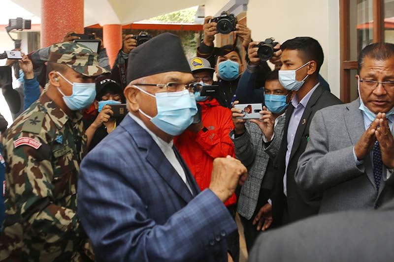 CPN-UML top guns consult to mend strained ties