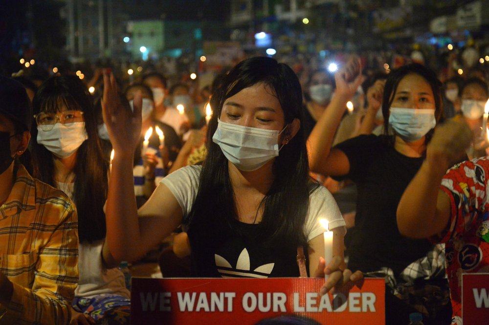 Myanmar forces kill 7 as crackdown on protesters continues