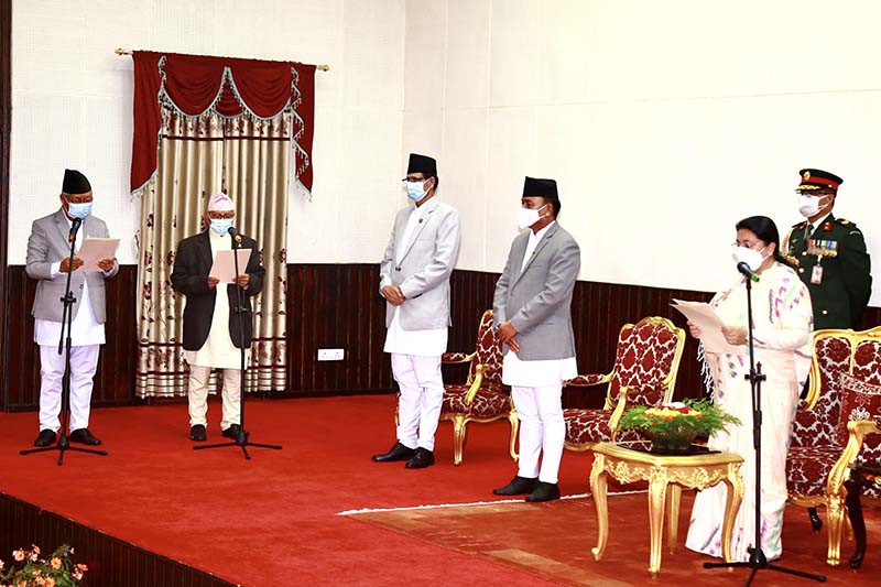 Province governors of Gandaki, Lumbini sworn in