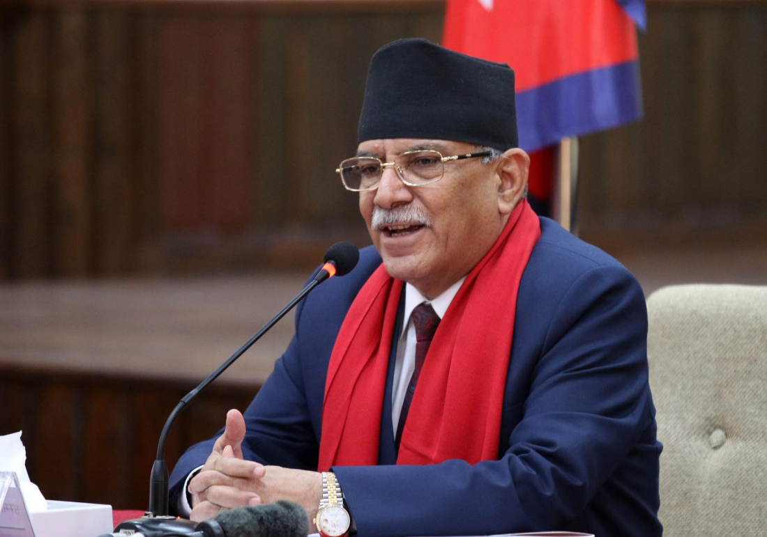 PM Dahal Updates Cabinet on DPM Shrestha’s Health