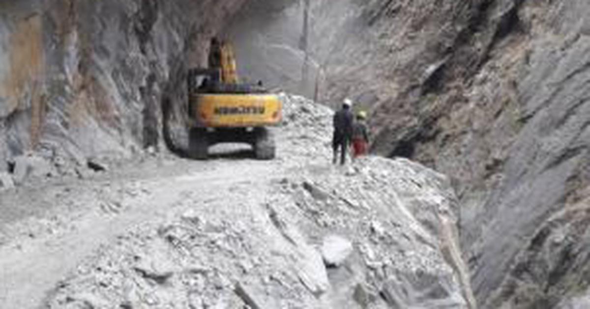 Blasting rock to construct roads on Indian side causes damage in Nepal