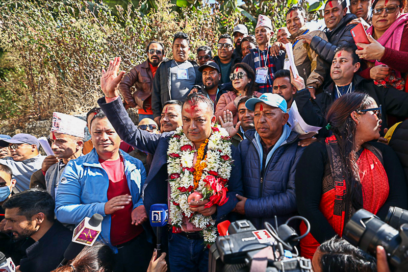 In Pics: Winners of the elections celebrating