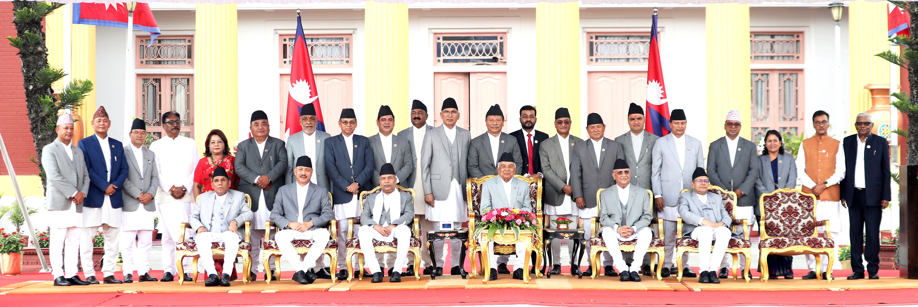 Newly-appointed 19 ministers sworn in