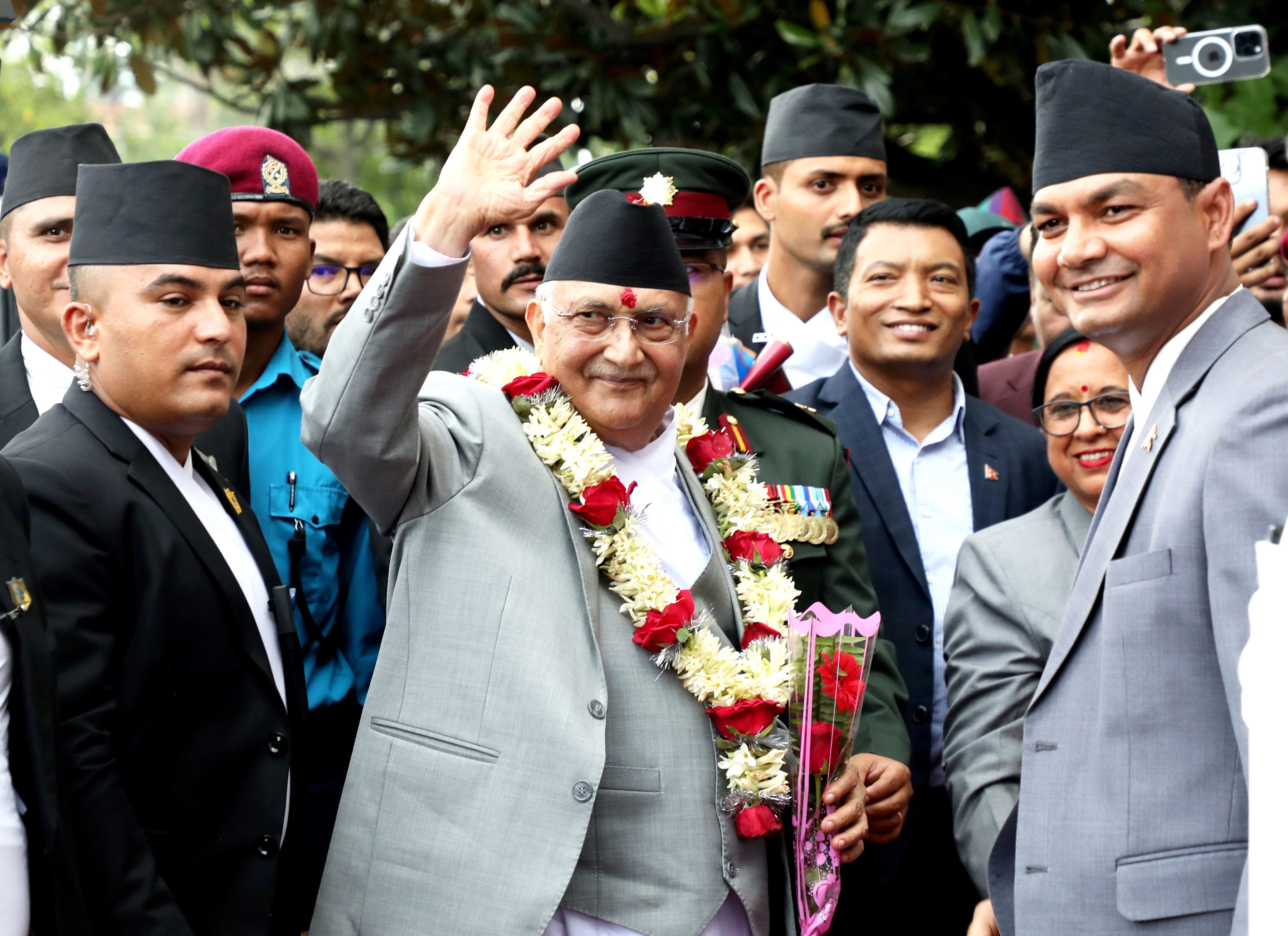 PM Oli assumes office