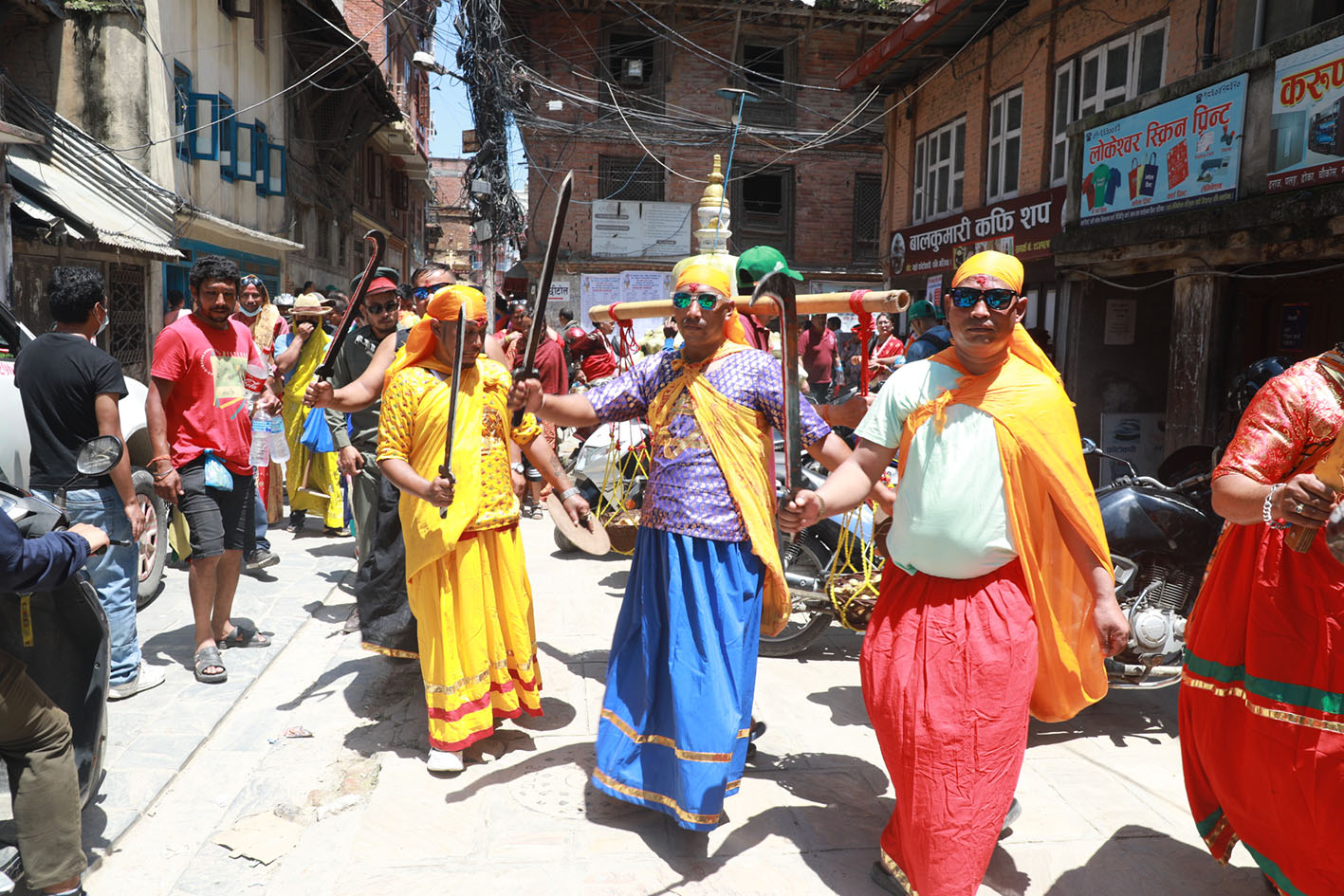 Visual stories: Gai Jatra celebrated at Hanuman Dhoka