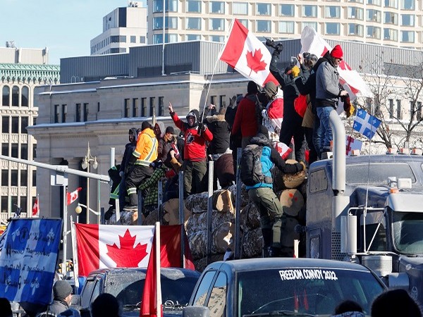 Canadian PM moved to secret location as anti-COVID rules protests flare-up