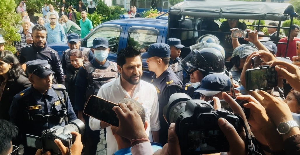 Rabi Lamichhane remanded in custody for six days